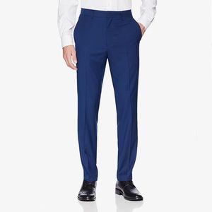 Kenneth Cole New York Men's Stretch Slim Fit Pants